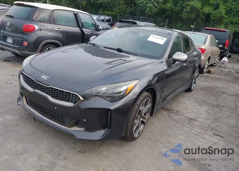 2019 Kia Stinger Gt2 из США, поврежденный, VIN KNAE55LC1K6065737